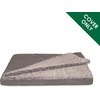 image:imageFurHaven Dog Bed Cover Replacement SofaStyle Design with Soft Breathable Fabric for Cozy Comfort Machine Washable Large Plush amp Velvet Granite GrayBlanket Top  Berber  Suede Gray