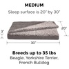 image:imageFurHaven Dog Bed Cover Replacement SofaStyle Design with Soft Breathable Fabric for Cozy Comfort Machine Washable Large Plush amp Velvet Granite GrayBlanket Top  Berber  Suede Gray