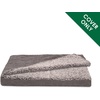 image:imageFurHaven Dog Bed Cover Replacement SofaStyle Design with Soft Breathable Fabric for Cozy Comfort Machine Washable Large Plush amp Velvet Granite GrayBlanket Top  Berber  Suede Gray