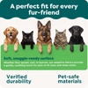 image:imageFurHaven Dog Bed Cover Replacement SofaStyle Design with Soft Breathable Fabric for Cozy Comfort Machine Washable Large Plush amp Velvet Granite GrayCeladon Green
