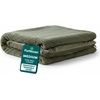 image:imageFurHaven Dog Bed Cover Replacement SofaStyle Design with Soft Breathable Fabric for Cozy Comfort Machine Washable Large Plush amp Velvet Granite GrayFaux Fur  Velvet Dark Sage