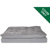 image:imageFurHaven Dog Bed Cover Replacement SofaStyle Design with Soft Breathable Fabric for Cozy Comfort Machine Washable Large Plush amp Velvet Granite GrayPillow Top  Minky Plush  Suede Titanium Gray