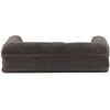 image:imageFurHaven Dog Bed Cover Replacement SofaStyle Design with Soft Breathable Fabric for Cozy Comfort Machine Washable Large Plush amp Velvet Granite GraySherpa  Chenille Coffee