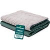 image:imageFurHaven Dog Bed Cover Replacement SofaStyle Design with Soft Breathable Fabric for Cozy Comfort Machine Washable Large Plush amp Velvet Waves Celadon GreenCeladon Green