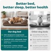image:imageFurHaven Dog Bed Cover Replacement SofaStyle Design with Soft Breathable Fabric for Cozy Comfort Machine Washable Large Plush amp Velvet Waves Celadon GreenBrownstone
