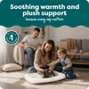 image:imageFurHaven Dog Bed for Extra Small Dogs amp Cats Bolster Crate Pad with Soft Supportive Base for Carriers amp Kennels Machine Washable Extra Small Sherpa Fleece CreamCream