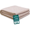 image:imageFurHaven Replacement Dog Bed Cover Contour Luxe Lounger Design Soft amp Breathable Fabric for Cozy Comfort Machine Washable Jumbo XL Ultra Plush Faux Fur amp Suede ChocolateUltra Plush Cream