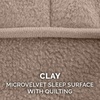 image:imageFurHaven Replacement Dog Bed Cover Contour Luxe Lounger Design Soft amp Breathable Fabric for Cozy Comfort Machine Washable Jumbo XL Ultra Plush Faux Fur amp Suede ChocolateMicrovelvet Clay