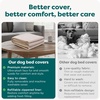 image:imageFurHaven Replacement Dog Bed Cover Contour Luxe Lounger Design Soft amp Breathable Fabric for Cozy Comfort Machine Washable Jumbo XL Ultra Plush Faux Fur amp Suede ChocolateUltra Plush Cream