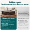 image:imageFurHaven Replacement Dog Bed Cover Contour Luxe Lounger Design Soft amp Breathable Fabric for Cozy Comfort Machine Washable Jumbo XL Ultra Plush Faux Fur amp Suede ChocolateUltra Plush Chocolate