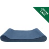 image:imageFurHaven Replacement Dog Bed Cover Contour Luxe Lounger Design Soft amp Breathable Fabric for Cozy Comfort Machine Washable Jumbo XL Ultra Plush Faux Fur amp Suede ChocolateMicrovelvet Stellar Blue