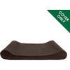 image:imageFurHaven Replacement Dog Bed Cover Contour Luxe Lounger Design Soft amp Breathable Fabric for Cozy Comfort Machine Washable Jumbo XL Ultra Plush Faux Fur amp Suede ChocolateMicrovelvet Espresso
