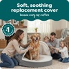 image:imageFurHaven Replacement Dog Bed Cover for Sherpa amp Suede Snuggery Fits Cool GelTop Foam Beds amp Solid Orthopedic Foam Beds Machine Washable Jumbo XL 44 inch GrayFaux Lambswool  Suede Gray