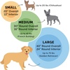 image:imageFurhaven 23 Round Donut Dog Bed for Indoor Cats amp Small Dogs Washable For Dogs Up to 20 lbs  Plush amp Diamond Print Donut Bed  Aqua SmallCurly Faux Fur Fresh Blueberry