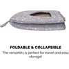 image:imageFurhaven Cat Bed Cave for Indoor Cats amp Small Dogs Washable amp Foldable w Removable Cushion  Polycanvas Print Pet Tent  Gray Terazzo Small