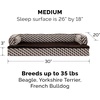 image:imageFurhaven Replacement Dog Bed Cover Comfy Couch Plush amp Dcor SofaStyle Machine Washable  Diamond Brown LargeDiamond Brown