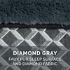 image:imageFurhaven Replacement Dog Bed Cover Comfy Couch Plush amp Dcor SofaStyle Machine Washable  Diamond Brown LargeDiamond Gray