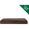 image:imageFurhaven Replacement Dog Bed Cover WaterResistant IndoorOutdoor Logo Print Oxford Polycanvas Mattress Washable  Deep Lagoon Jumbo XLargeChocolate