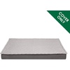 image:imageFurhaven Replacement Dog Bed Cover WaterResistant IndoorOutdoor Logo Print Oxford Polycanvas Mattress Washable  Deep Lagoon Jumbo XLargeConvertible Quilt Top Gray