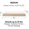 image:imageFurhaven Replacement Dog Bed Cover WaterResistant IndoorOutdoor Logo Print Oxford Polycanvas Mattress Washable  Deep Lagoon Jumbo XLargeCream