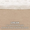 image:imageFurhaven Replacement Dog Bed Cover WaterResistant IndoorOutdoor Logo Print Oxford Polycanvas Mattress Washable  Deep Lagoon Jumbo XLargeCream