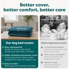 image:imageFurhaven Replacement Dog Bed Cover WaterResistant IndoorOutdoor Logo Print Oxford Polycanvas Mattress Washable  Deep Lagoon Jumbo XLargeDeep Lagoon