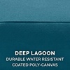 image:imageFurhaven Replacement Dog Bed Cover WaterResistant IndoorOutdoor Logo Print Oxford Polycanvas Mattress Washable  Deep Lagoon Jumbo XLargeDeep Lagoon
