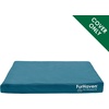 image:imageFurhaven Replacement Dog Bed Cover WaterResistant IndoorOutdoor Logo Print Oxford Polycanvas Mattress Washable  Deep Lagoon Jumbo XLargeDeep Lagoon