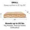 image:imageFurhaven Replacement Dog Bed Cover WaterResistant IndoorOutdoor Logo Print Oxford Polycanvas Mattress Washable  Deep Lagoon Jumbo XLargePlush  Kilim Pyramid Latte