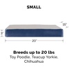 image:imageFurhaven Replacement Dog Bed Cover WaterResistant IndoorOutdoor Logo Print Oxford Polycanvas Mattress Washable  Deep Lagoon Jumbo XLargeSherpa  Suede Navy