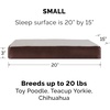 image:imageFurhaven Replacement Dog Bed Cover WaterResistant IndoorOutdoor Logo Print Oxford Polycanvas Mattress Washable  Deep Lagoon Jumbo XLargeSherpa  Suede Espresso