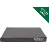 image:imageFurhaven Replacement Dog Bed Cover WaterResistant IndoorOutdoor Logo Print Oxford Polycanvas Mattress Washable  Deep Lagoon Jumbo XLargeStone Gray