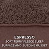 image:imageFurhaven Replacement Dog Bed Cover WaterResistant IndoorOutdoor Logo Print Oxford Polycanvas Mattress Washable  Deep Lagoon Jumbo XLargeTerry  Suede Espresso