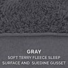 image:imageFurhaven Replacement Dog Bed Cover WaterResistant IndoorOutdoor Logo Print Oxford Polycanvas Mattress Washable  Deep Lagoon Jumbo XLargeTerry  Suede Gray