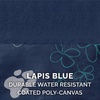 image:imageFurhaven Replacement Dog Bed Cover WaterResistant IndoorOutdoor Logo Print Oxford Polycanvas Mattress Washable  Deep Lagoon Jumbo XLargeWaterResistant Garden Print Lapis Blue