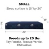 image:imageFurhaven Replacement Dog Bed Cover WaterResistant IndoorOutdoor Logo Print Oxford Polycanvas Mattress Washable  Deep Lagoon Jumbo XLargeWaterResistant Garden Print Lapis Blue