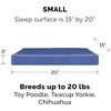 image:imageFurhaven Replacement Dog Bed Cover WaterResistant IndoorOutdoor Logo Print Oxford Polycanvas Mattress Washable  Deep Lagoon Jumbo XLargeWaterResistant Solid Polycanvas Blue