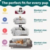 image:imageFurhaven Waterproof Throw Blanket for Dogs amp Indoor Cats Washable  Shaggy Plush Calming Long Faux Fur amp Velvet Dog Blanket  Mist Gray LargeDriftwood