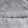 image:imageFurhaven Waterproof Throw Blanket for Dogs amp Indoor Cats Washable  Shaggy Plush Calming Long Faux Fur amp Velvet Dog Blanket  Mist Gray LargeGray