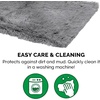image:imageFurhaven Waterproof Throw Blanket for Dogs amp Indoor Cats Washable  Shaggy Plush Calming Long Faux Fur amp Velvet Dog Blanket  Mist Gray LargeGray