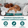 image:imageFurhaven Waterproof Throw Blanket for Dogs amp Indoor Cats Washable  Shaggy Plush Calming Long Faux Fur amp Velvet Dog Blanket  Mist Gray LargeGray