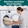 image:imageFurhaven Waterproof Throw Blanket for Dogs amp Indoor Cats Washable  Shaggy Plush Calming Long Faux Fur amp Velvet Dog Blanket  Mist Gray LargeMist Gray