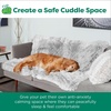 image:imageFurhaven Waterproof Throw Blanket for Dogs amp Indoor Cats Washable  Shaggy Plush Calming Long Faux Fur amp Velvet Dog Blanket  Mist Gray LargeMist Gray