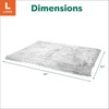 image:imageFurhaven Waterproof Throw Blanket for Dogs amp Indoor Cats Washable  Shaggy Plush Calming Long Faux Fur amp Velvet Dog Blanket  Mist Gray LargeMist Gray