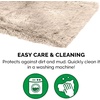 image:imageFurhaven Waterproof Throw Blanket for Dogs amp Indoor Cats Washable  Shaggy Plush Calming Long Faux Fur amp Velvet Dog Blanket  Mist Gray LargeTaupe