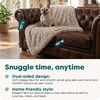 image:imageFurhaven Waterproof Throw Blanket for Dogs amp Indoor Cats Washable  Shaggy Plush Calming Long Faux Fur amp Velvet Dog Blanket  Mist Gray LargeTaupe