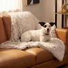 image:imageFurhaven Waterproof Throw Blanket for Dogs amp Indoor Cats Washable  Shaggy Plush Calming Long Faux Fur amp Velvet Dog Blanket  Mist Gray LargeTaupe