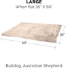 image:imageFurhaven Waterproof Throw Blanket for Dogs amp Indoor Cats Washable  Shaggy Plush Calming Long Faux Fur amp Velvet Dog Blanket  Mist Gray LargeTaupe