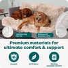 image:imageFurhaven Waterproof Throw Blanket for Dogs amp Indoor Cats Washable  Shaggy Plush Calming Long Faux Fur amp Velvet Dog Blanket  Mist Gray LargeTaupe