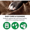 image:imageFurhaven Waterproof Throw Blanket for Dogs amp Indoor Cats Washable  TwoTone Luxe Velvet Dog Blanket  Celadon Green MediumBrownstone